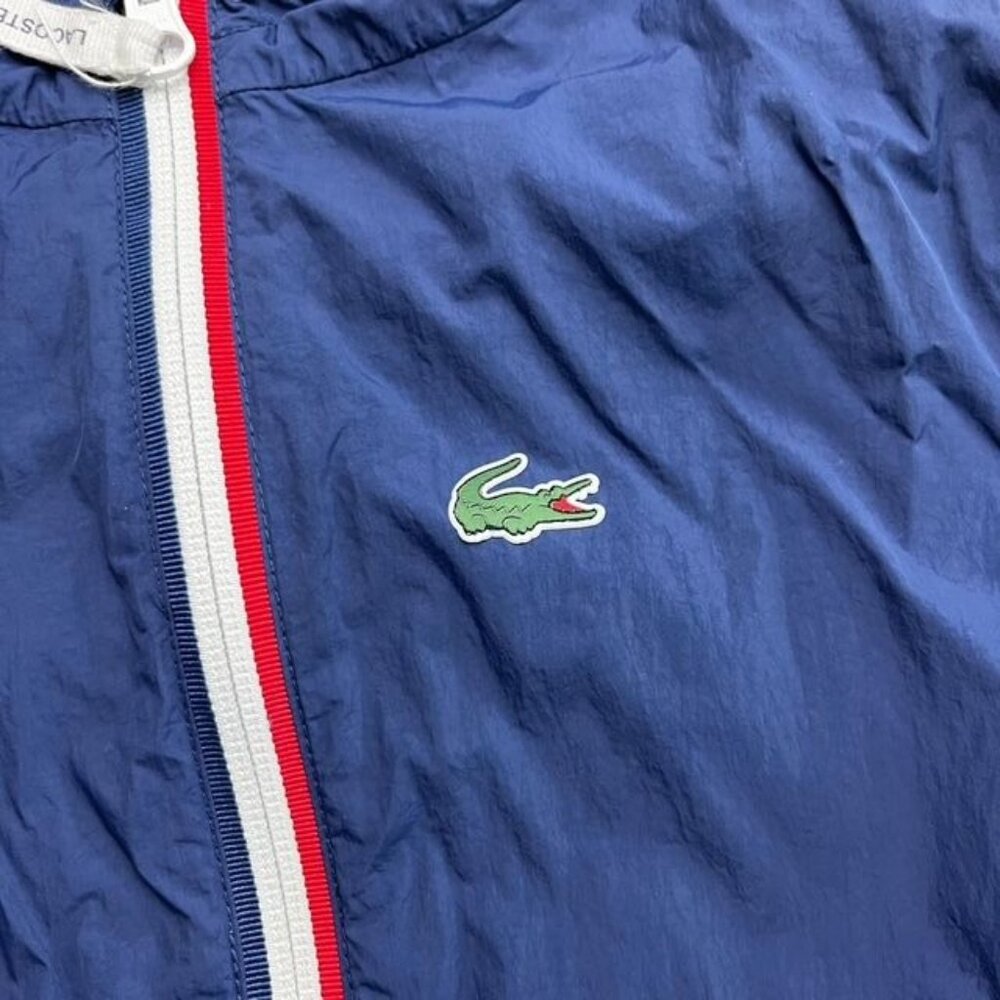 Lacoste Lightweight Windbreaker in Navy Blue Size 5 Years - Picture 3 of 5